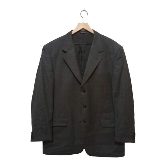 Missoni Gray Italian Wool 2 Piece Single Breasted Suit Sz 46R - Picture 1 of 14